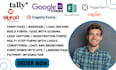 build google forms, tally, cognito, microsoft forms, fillout, wufoo survey form