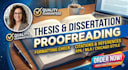 professionally proofread and edit your thesis dissertation