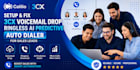 fix or setup 3cx voicemail drop, ringless ai predictive auto dialer sales leads