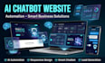build ai chat bot automation website and virtual assistant website