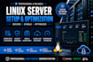 setup and optimize secure linux ubuntu servers professionally