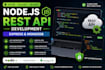develop secure rest API with node express and mongodb