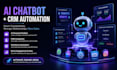 build gohighlevel ai chatbot, automation and CRM integration