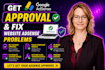 get google adsense approval and fix website adsense problems