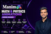 create math animation and physics animations using manim