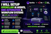 do open claw secure open claw setup openclaw ai agents n8n automation mac mini
