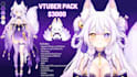 draw, design and rig 2d vtuber, vtuber rigging live2d model, live2d character