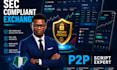 crypto exchange website p2p trading script sec compliant dax platform