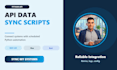 build python API integrations and data sync scripts