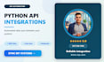 build python api integrations and automated data sync