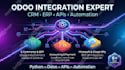 integrate odoo with CRM, erp, API and third party systems