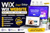 create a modern wix blog, wix layout, wix editor and migrate wix website