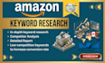 do amazon keyword research metadata and category research
