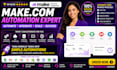 make com automation integromat workflow api integration zapier webhook automatio