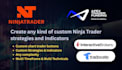 create ninja trader strategies bots indicators