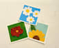make 3d oil pastel floral artwork