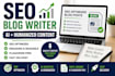 write SEO optimized humanized ai blog posts for your website