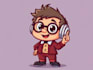 create high quality retro cartoon character artwork