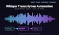 automate speech to text transcription using openai whisper