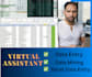be virtual assistant for your data entry,data mining, typing,copy past