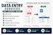 do fastest data entry and excel spreadsheet work