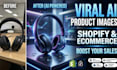 viral ai product images for shopify and online stores