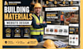 design building materials website for construction and building supply business