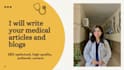 write seo optimised medical articles and blogs