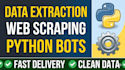 build a custom python web scraper to extract data