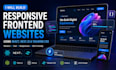 build a responsive frontend website
