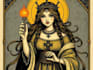 design custom mystical tarot card character art professionally