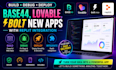 build, debug and deploy base44, lovable, bolt new apps with replit integration