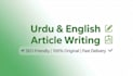 write SEO friendly urdu english