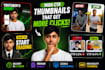 make scroll stopping youtube thumbnail