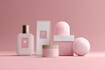design premium cosmetic label and box packaging design