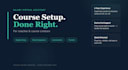 set up your kajabi course, emails, and automations