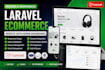 build a modern laravel ecommerce website