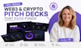 web3 startup presentation, crypto investor slides, nft pitch deck design