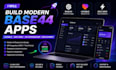 build modern base44 apps, lovable, bolt new with api integration and deployment