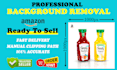remove background for amazon product images professionally