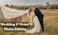 edit and batch process wedding and event photos in lightroom