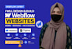 design develop clone update and fix the webflow website
