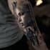create professional tattoo design in realism style