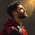 make personalized superhero portrait gift for kids