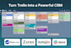 setup professional trello CRM sales pipeline and client management