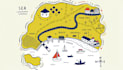 draw a map illustration for your project