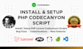 install and setup codecanyon PHP script on your server