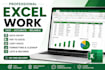 do accurate excel data entry and spreadsheet work