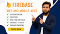 provide expert firebase integration services for flutter apps