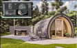 do 3d geodesic dome design, glamping pod rendering, and architectural 3d model